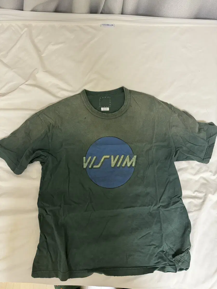 Visvim jumbo tee crash green 3